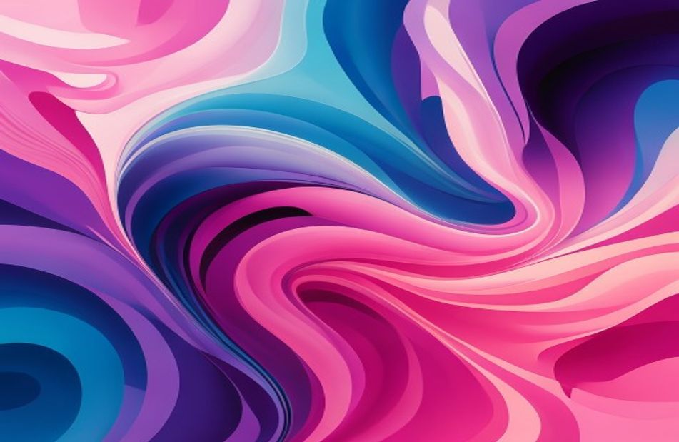 Pink Purple And Blue Wallpaper