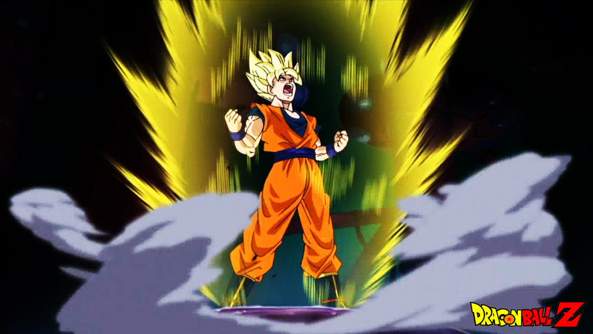 Goku Powering Up Wallpaper S Power By