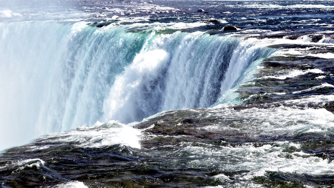 Niagara Falls Wallpaper Resolution 1366 x 768 1366x768