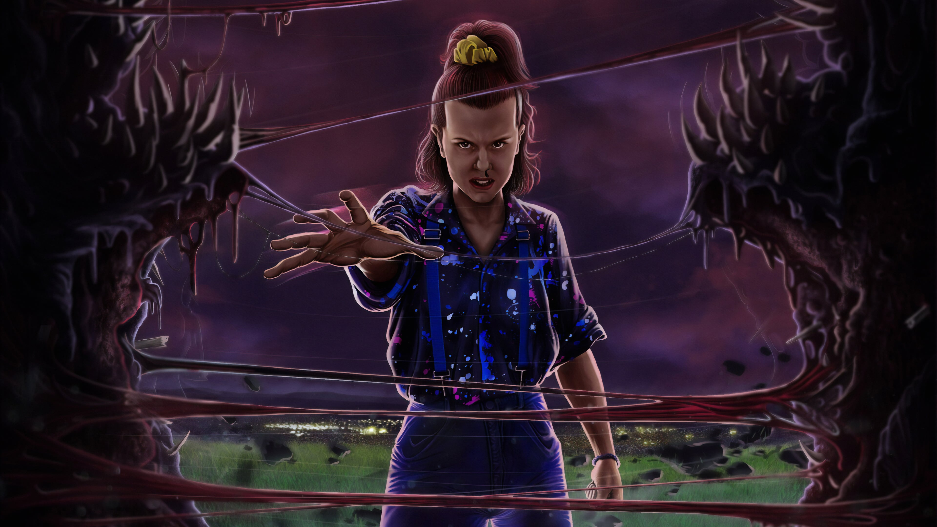 Eleven Stranger Things Laptop Full HD 1080p 4k Wallpaper