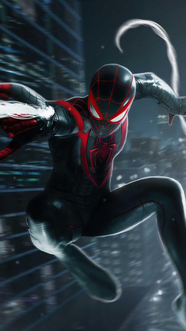 Spider Man Miles Morales Wallpaper Explore More Action Animated