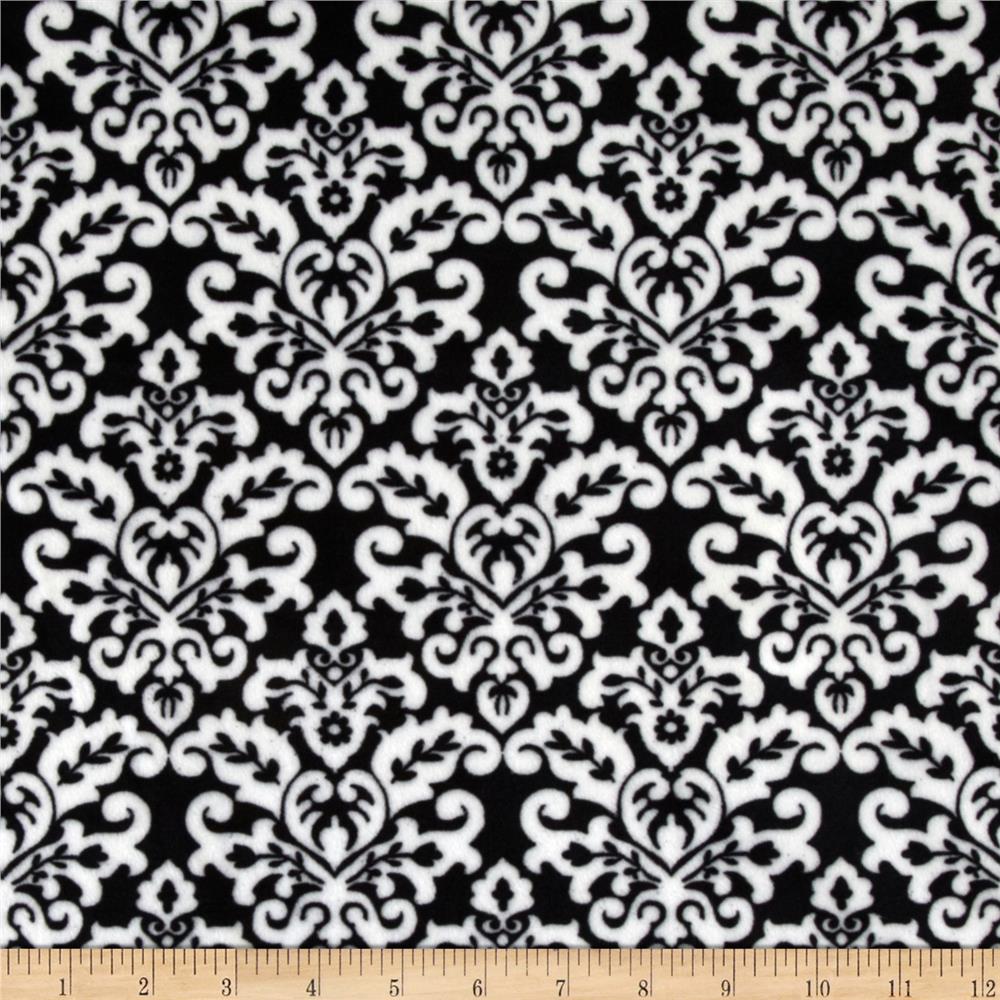 Black And White Paisley