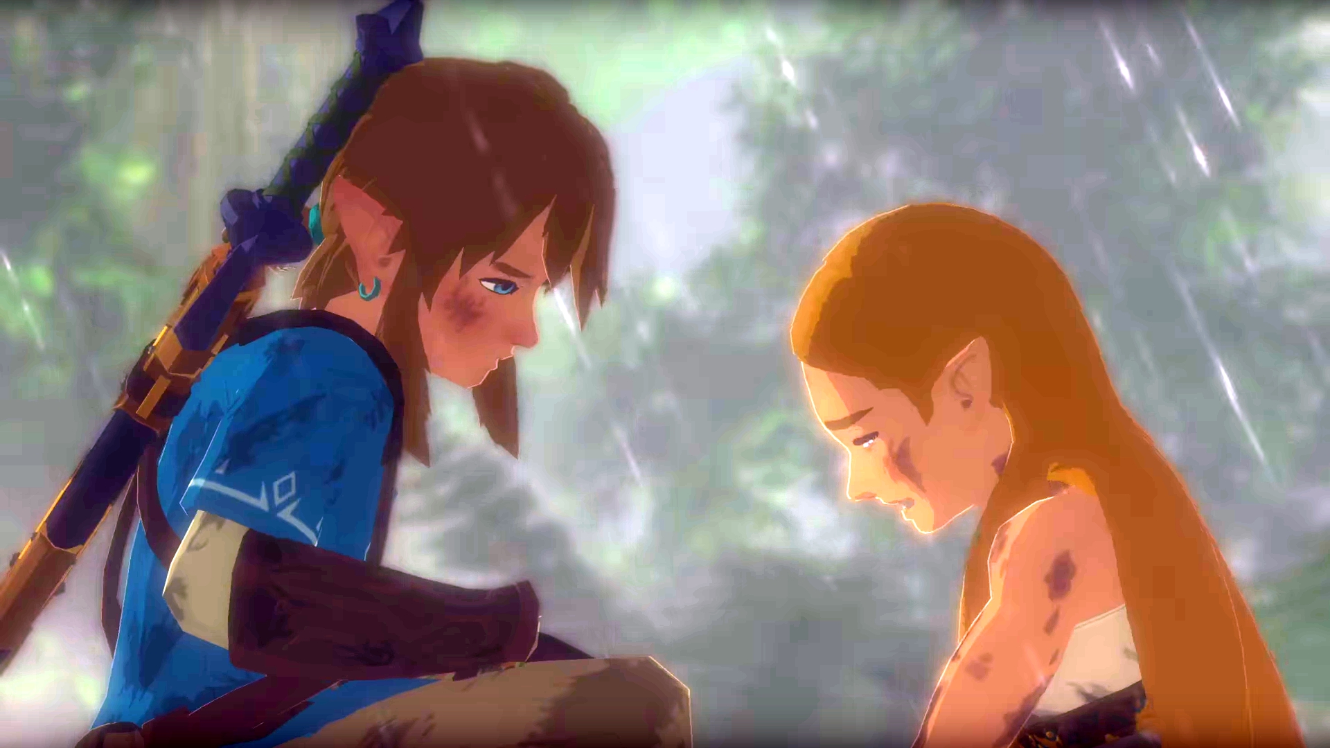 Diy Zelda Breath Of The Wild Wallpaper From Switch Trailer