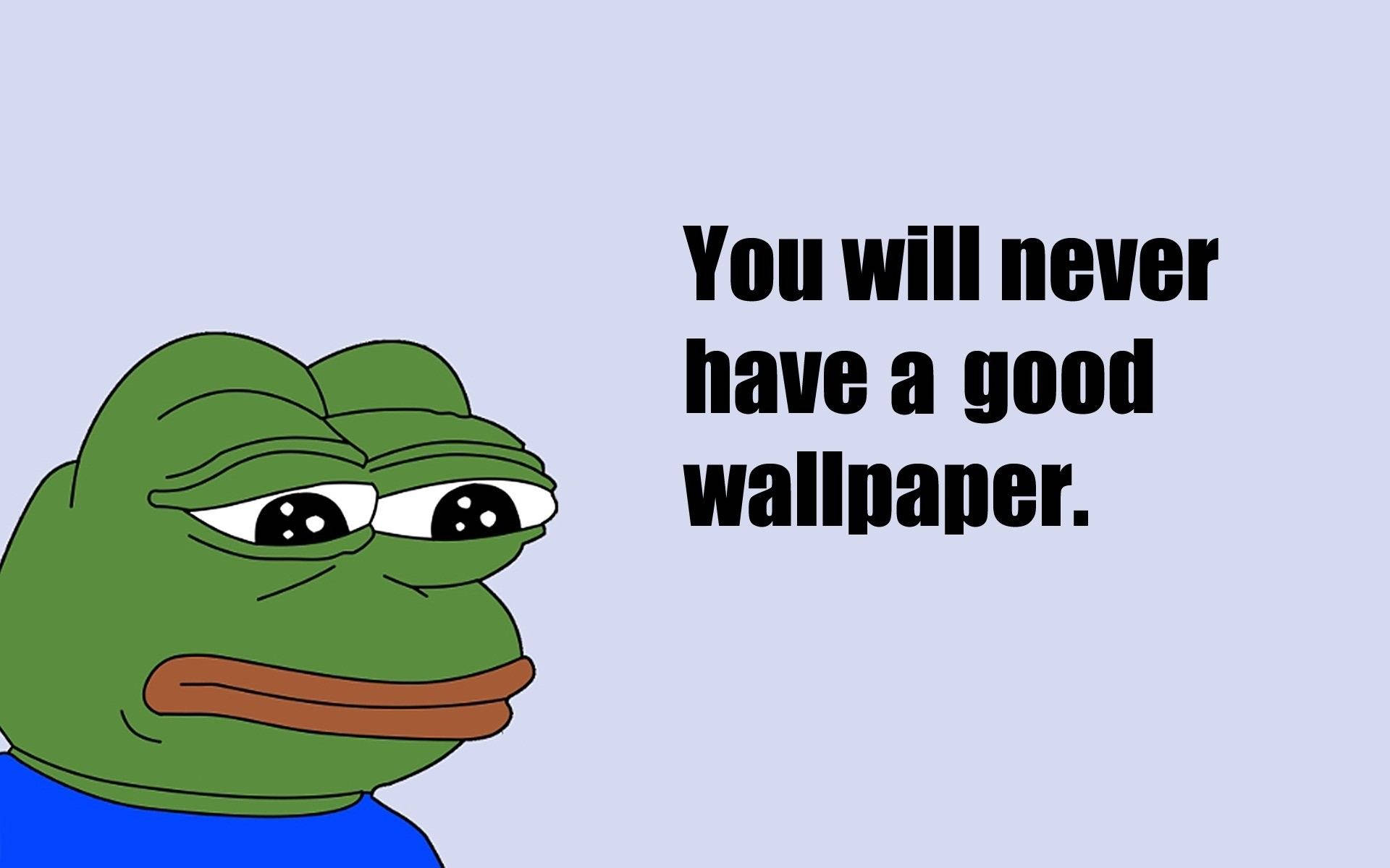Sad Frog Pepe Feels Bad Man Meme C09zjbwsljv80mrc Wallpaper