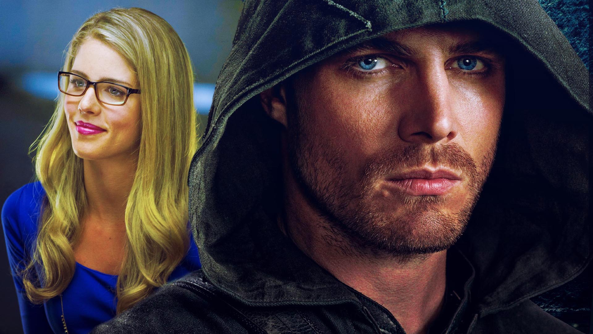 Oliver And Felicity Arrow Wallpaper