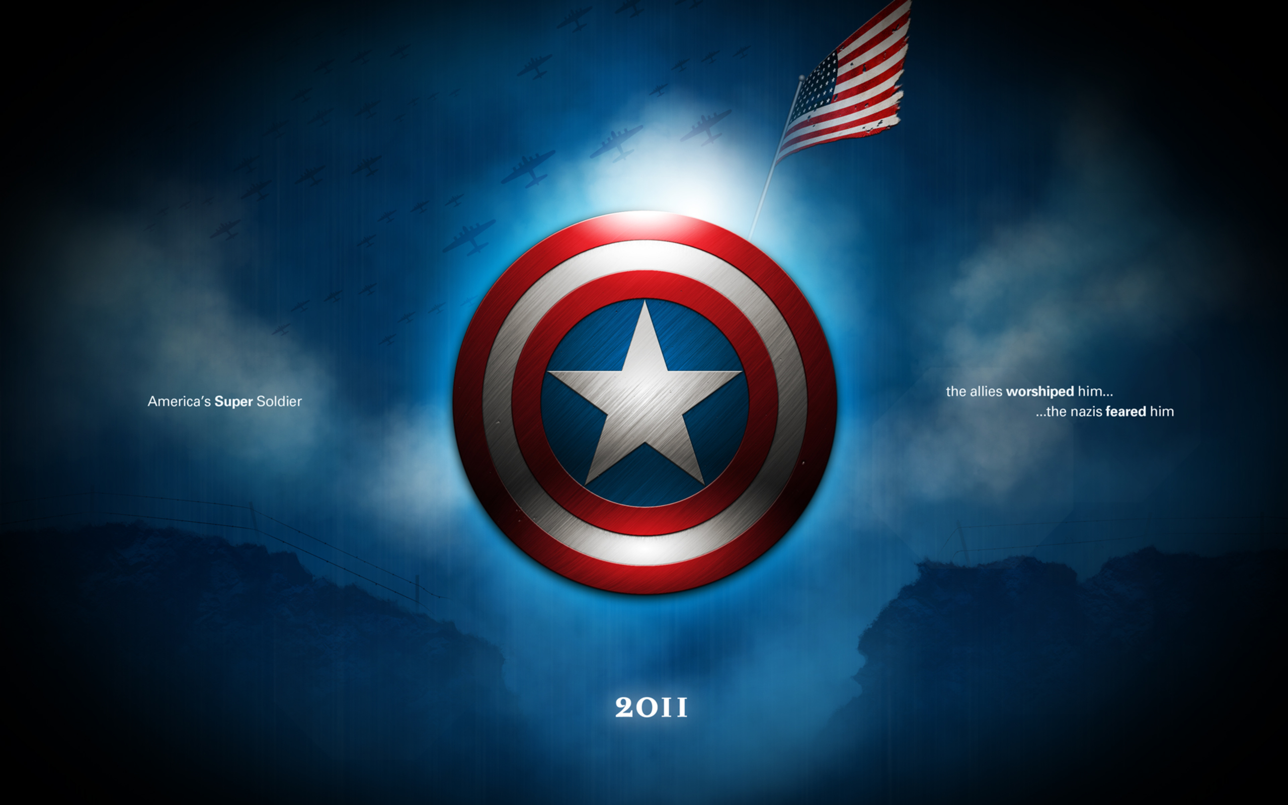 Captain America Fandoms Wallpaper