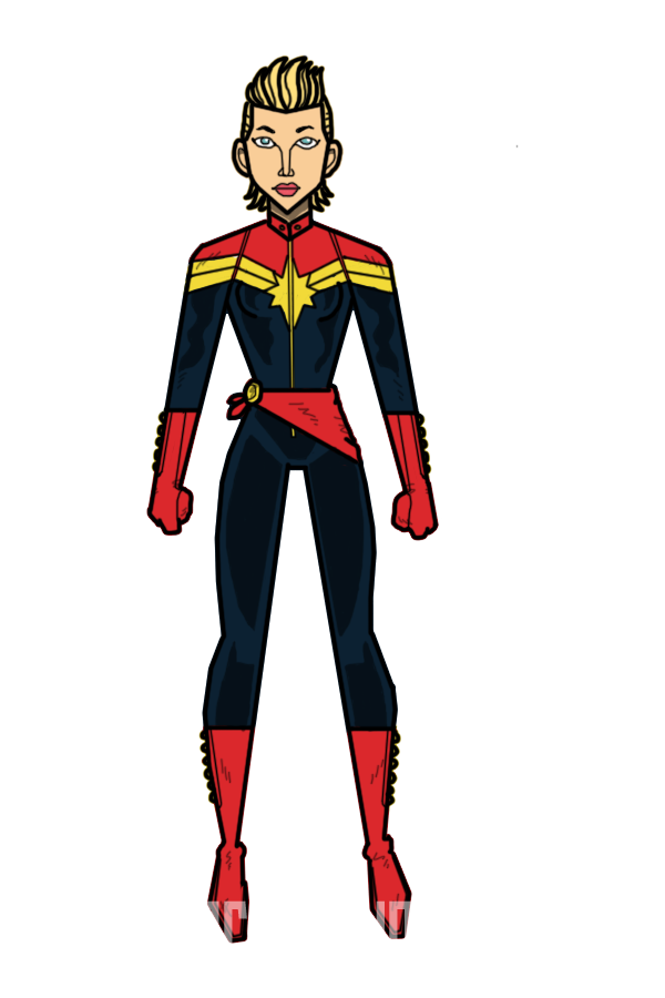 Carol Danvers Captain Marvel By Parisnjones