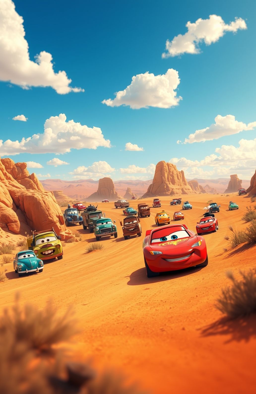 Disney Pixar Cars Wallpaper