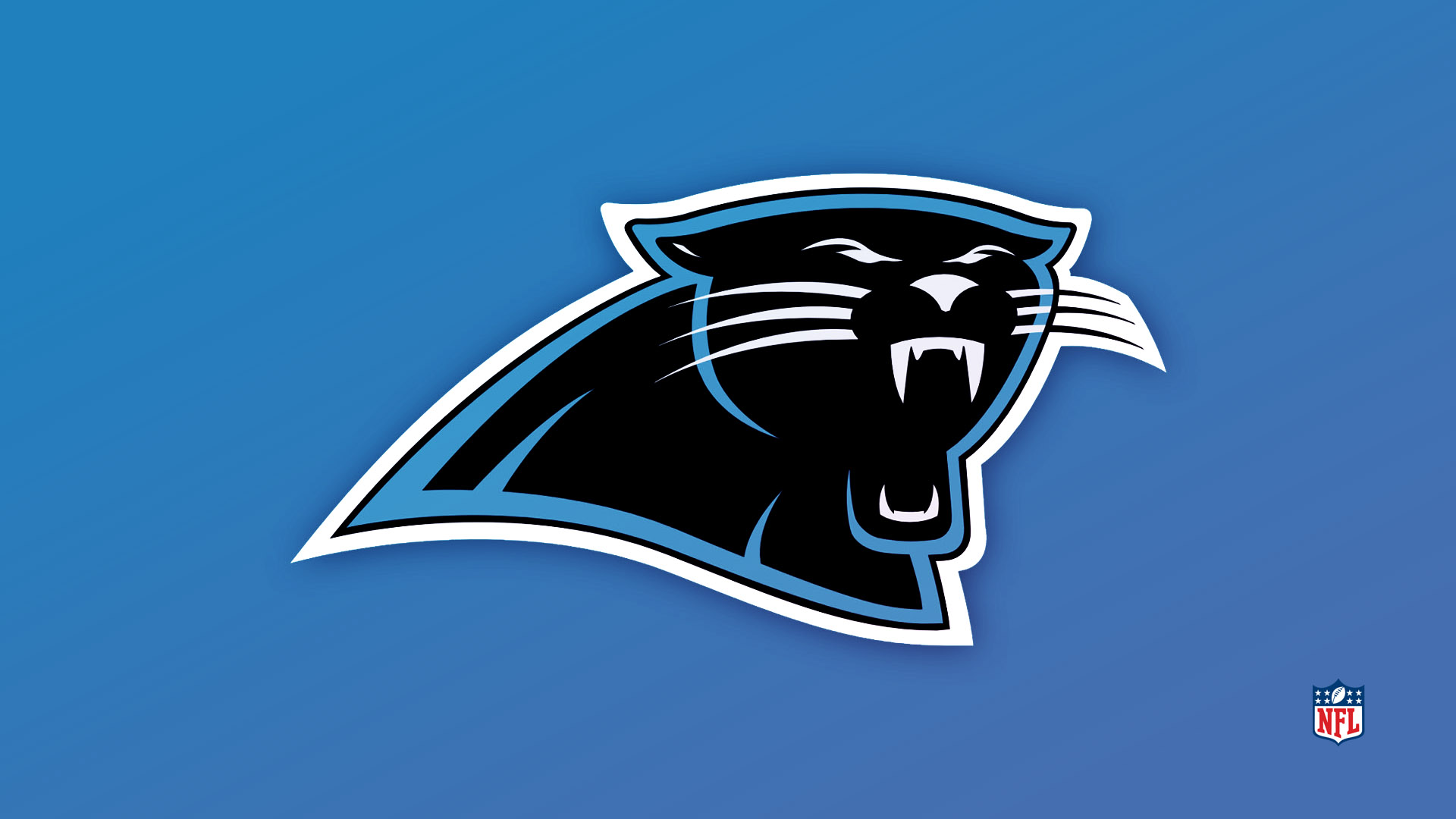 Panthers Blue Logo 1920x1080 HD Image Sports NFL Football