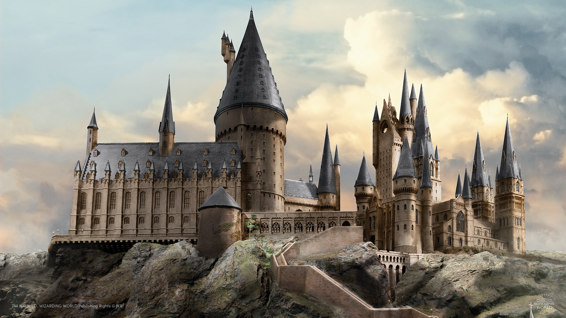 Try our new Harry Potter themed video call backgrounds Wizarding