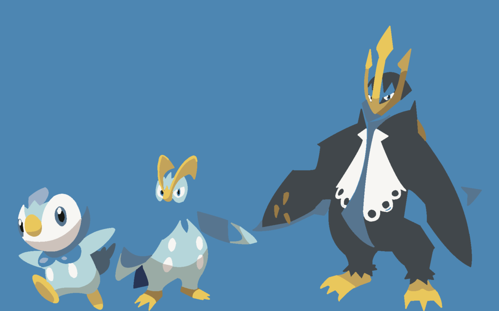 Piplup Evolutions Wallpaper By Bthedestroyer