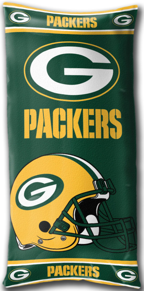 Green Bay Packers Nfl Folding Body Pillow Series