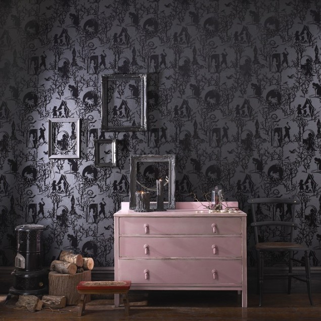 Graham And Brown Fairy Toile Wallpaper