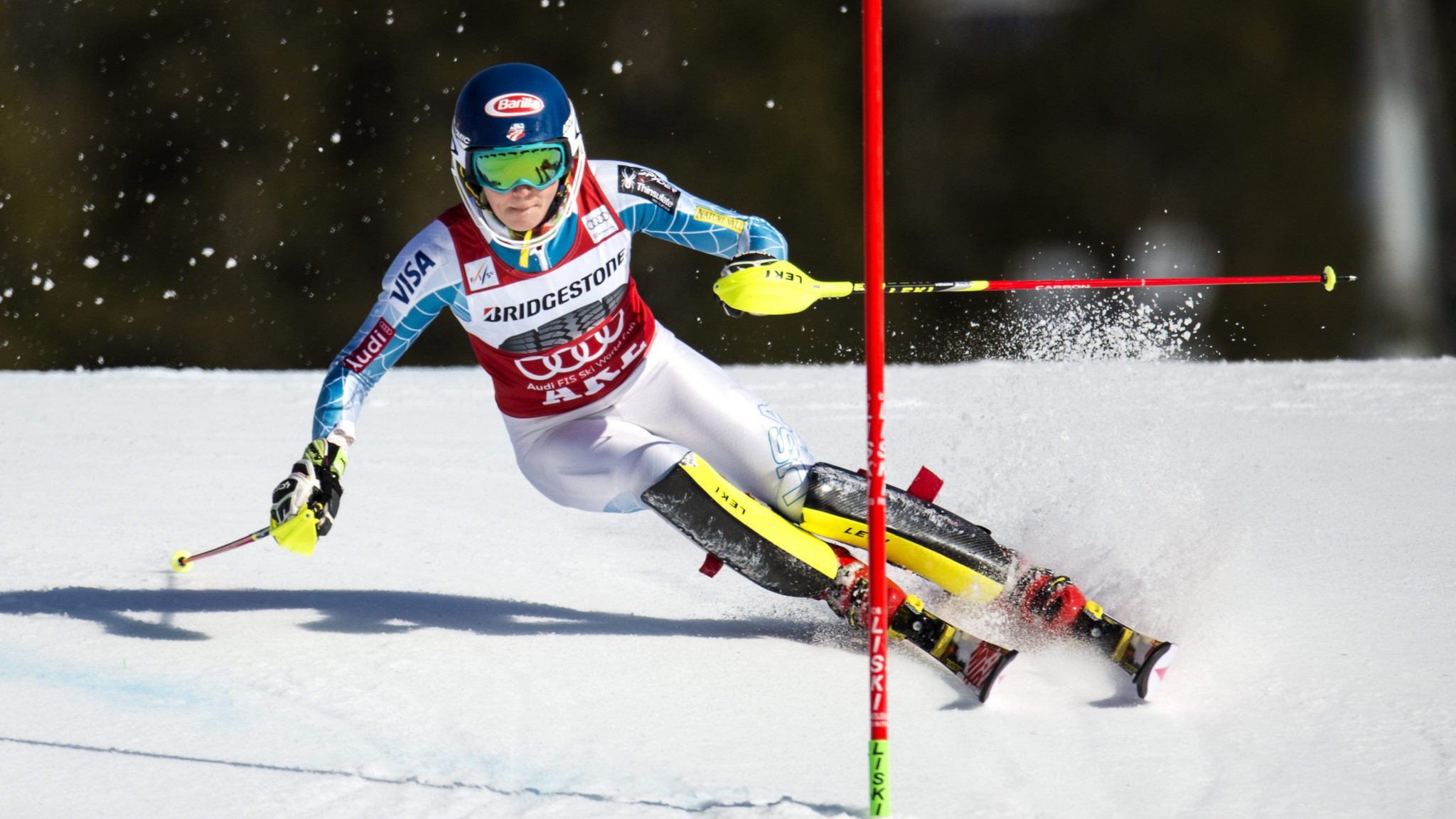 Mikaela Shiffrin Dominates In World Cup Slalom Win La Times