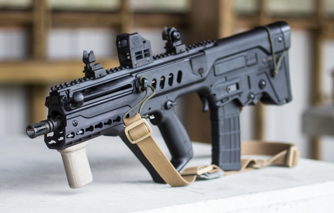 Wallpaper Machine Rifle Assault Tavor Tar Image For