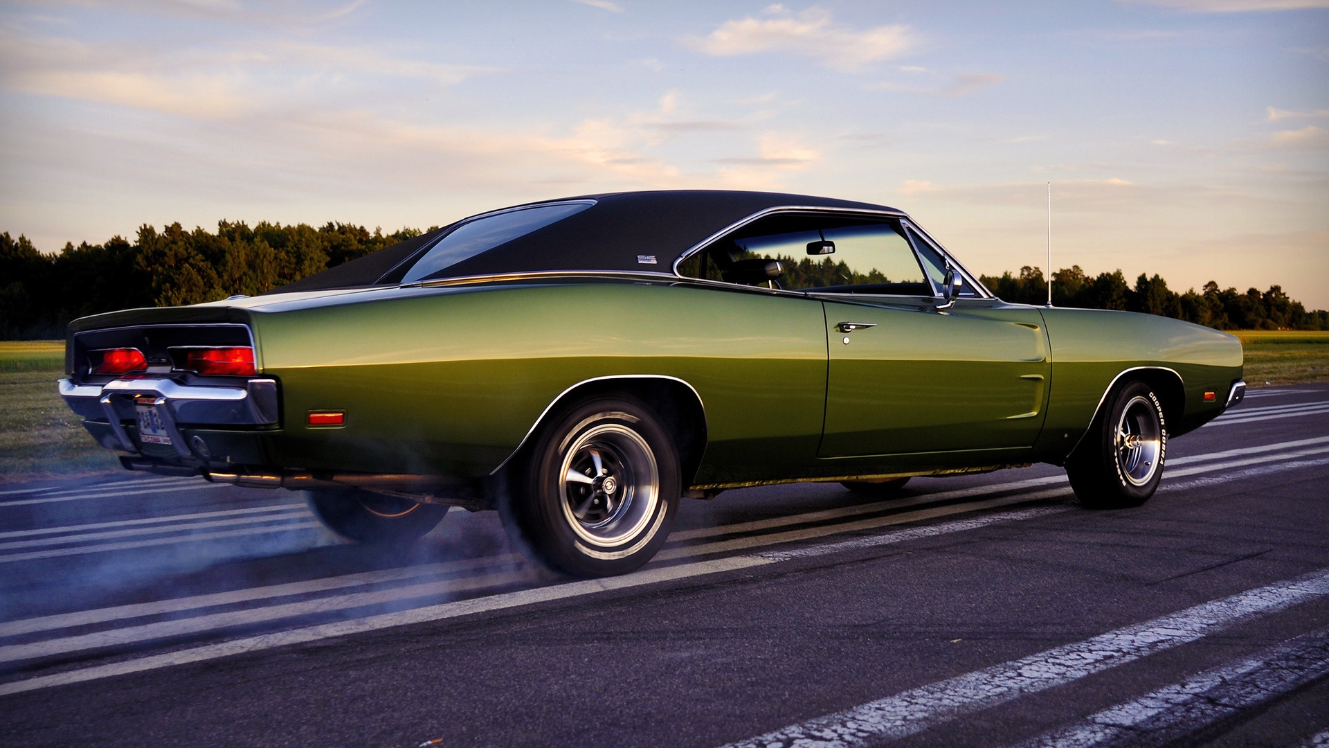 Hd Wallpaper 1080p Desktop Dodge Charger Muscle Car