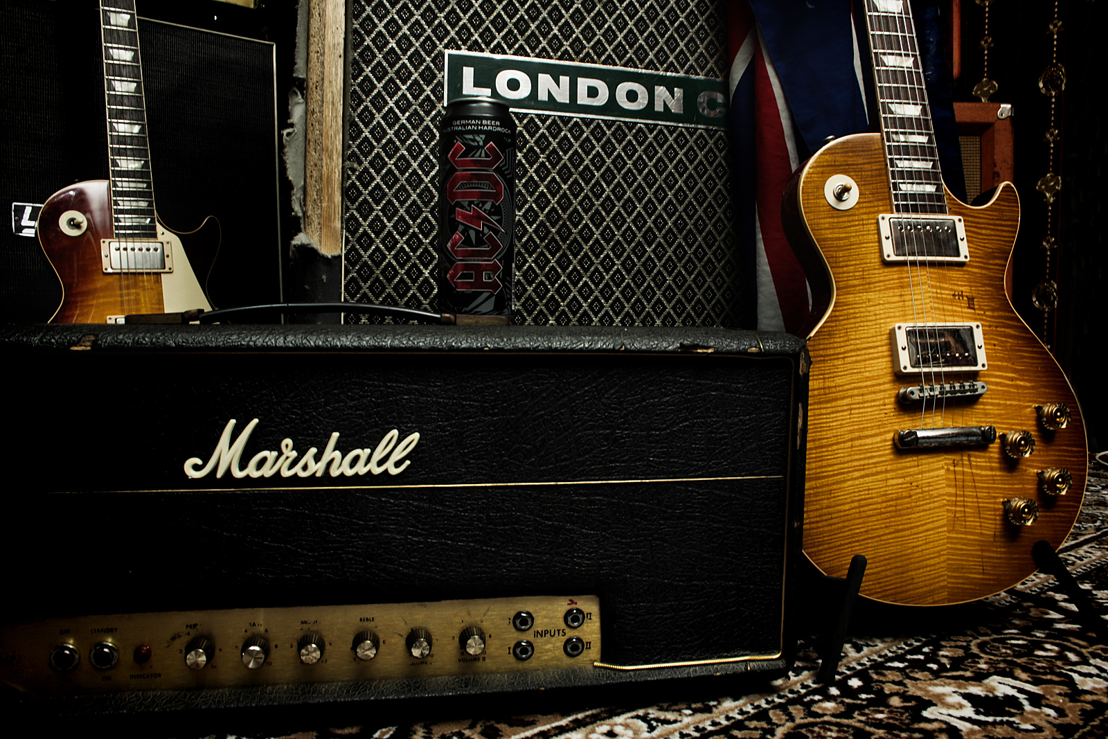 Vintage Guitar Amp Wallpaper Fav Desktop