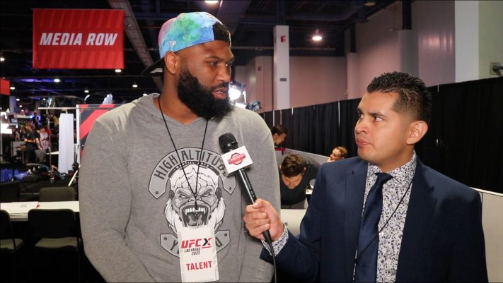 Curtis Blaydes Happy To See Jon Jones At Heavyweight Looking Wallpaper