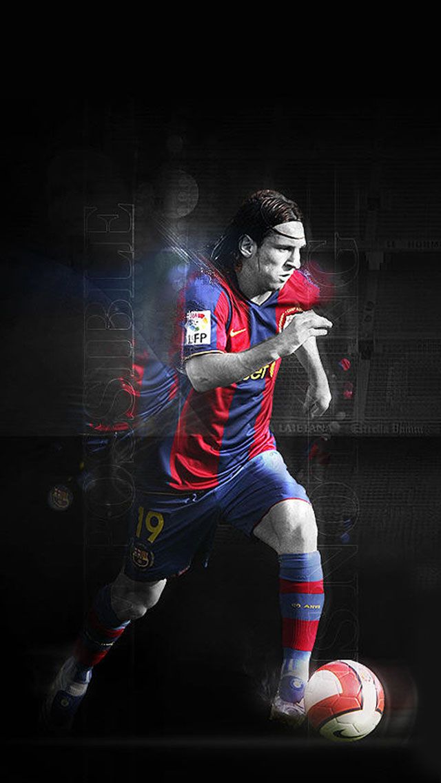 Lionel Messi iPhone Wallpaper Barcelona