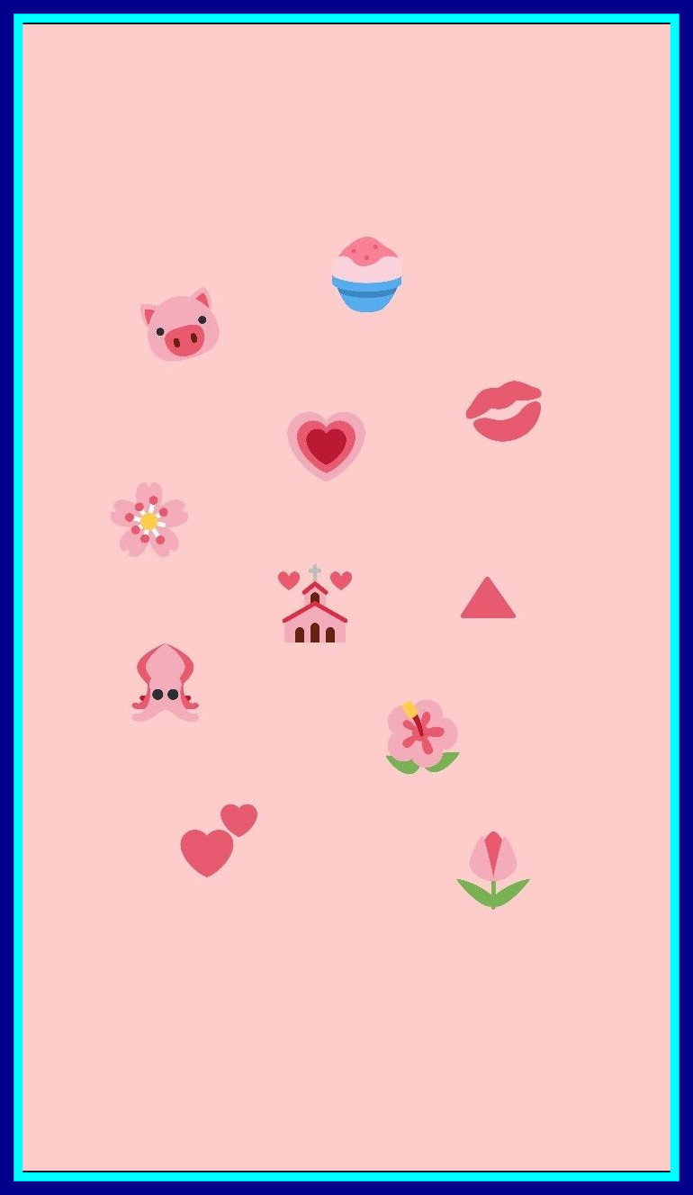 Emoji Wallpaper iPhone Illustration HD