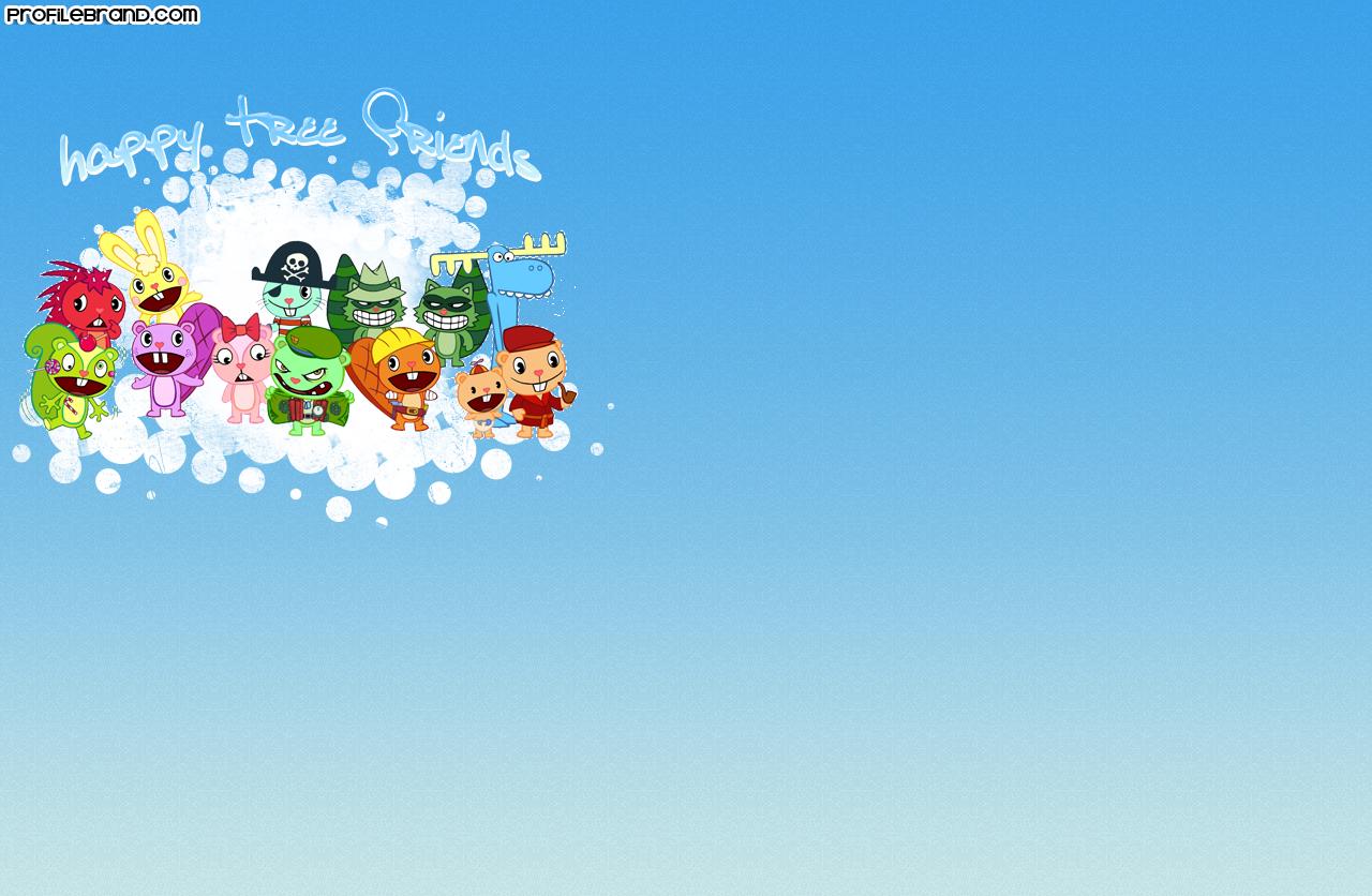 Happy Tree Friends Characters Cartoon Formspring Background