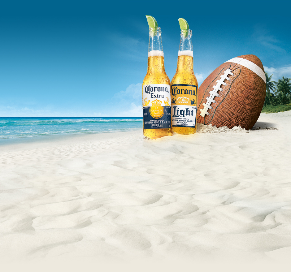 Corona Find Your Beach Ad Fall Football