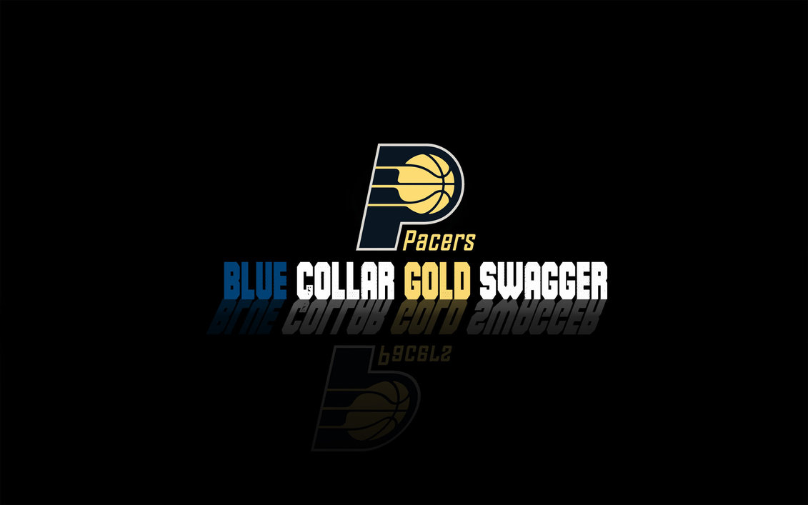IndianaPacersBlueCollarGoldSwaggerWallpaper by 31ANDONLY on
