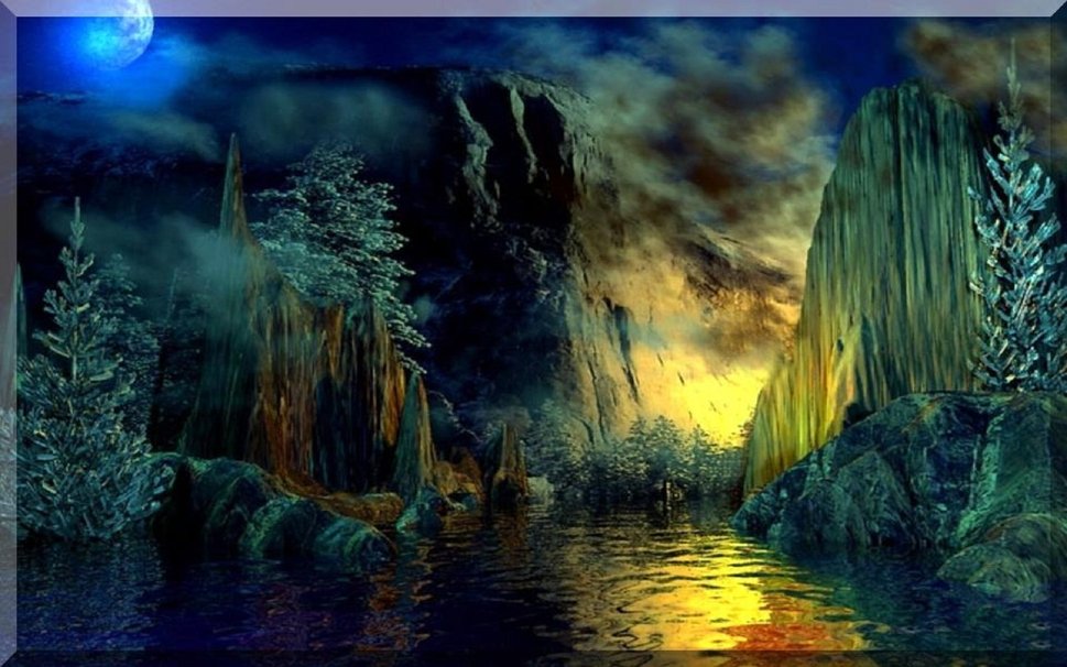 Beautiful Fantasy Nature Wallpaper