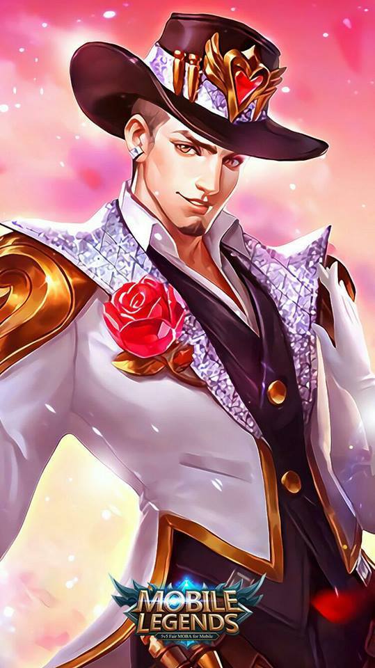 Wallpaper HD Mobile Legends Hero Clint Skin Guns and Roses   Dunia
