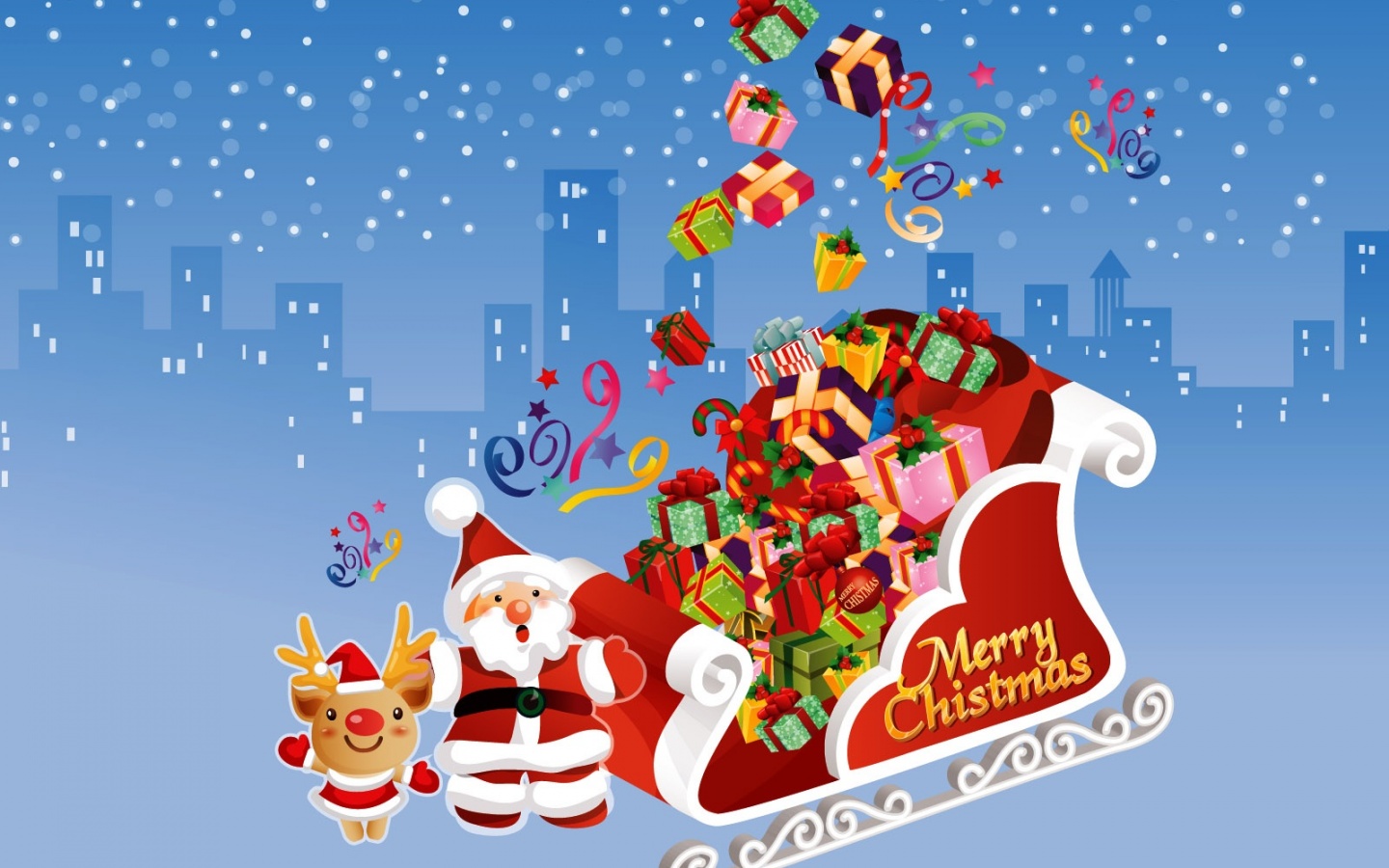 Merry Christmas Desktop Wallpaper Holiday
