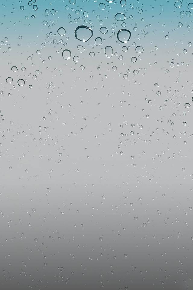 iPhone Wallpaper Rain Drop