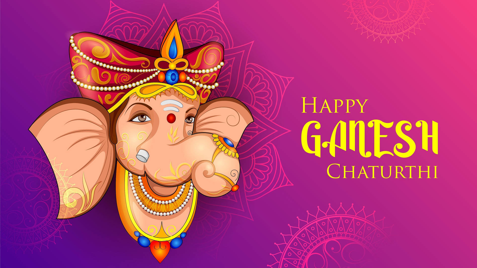 Happy Ganesh Chaturthi Ganpati 4k Qqe9d93dot63sxc8 Wallpaper