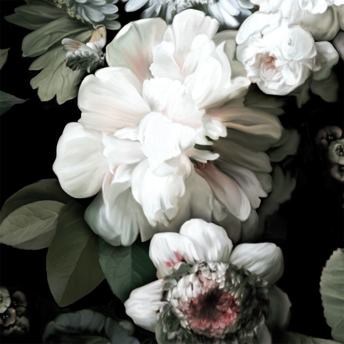 Dark Floral Sample