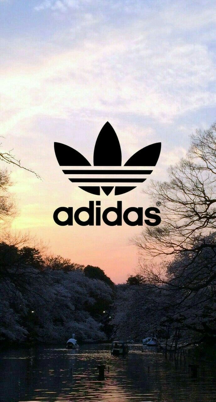 Bliss On Wallpaper In Adidas Background