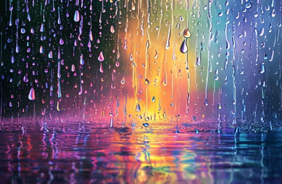 3d Rain Wallpaper