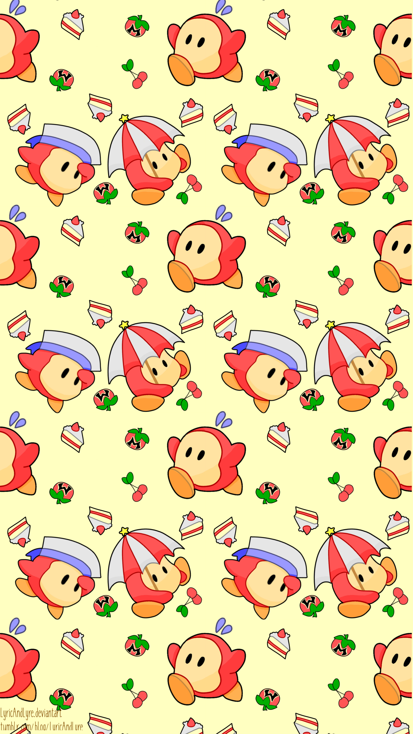 Waddle Dee Phone Background By Lyricandlyre
