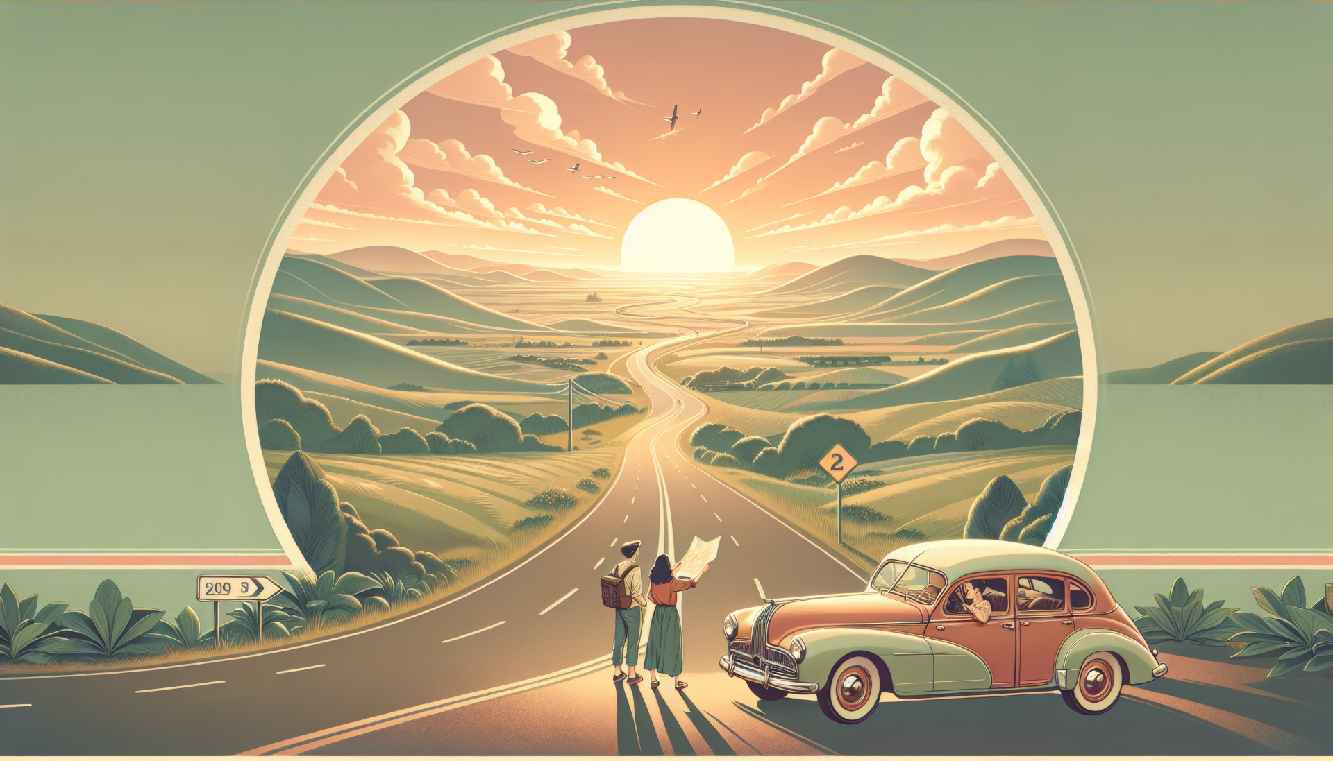 Road Trip Wallpaper
