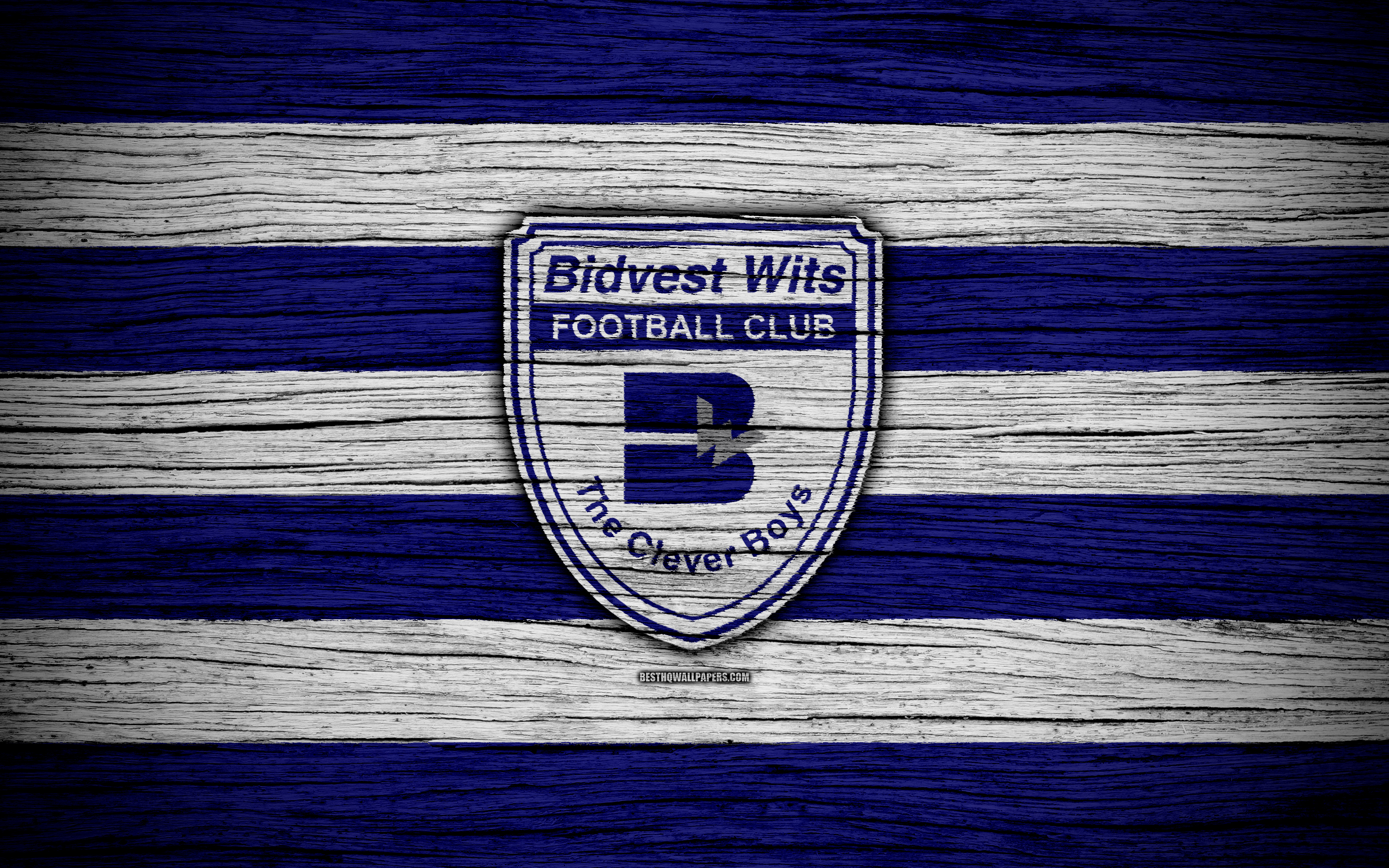 Wallpaper Fc Bidvest Wits 4k Wooden Texture South