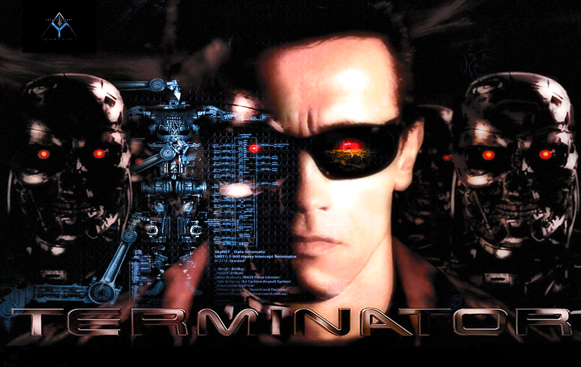 Arnold Terminator Puter Wallpaper Desktop Background