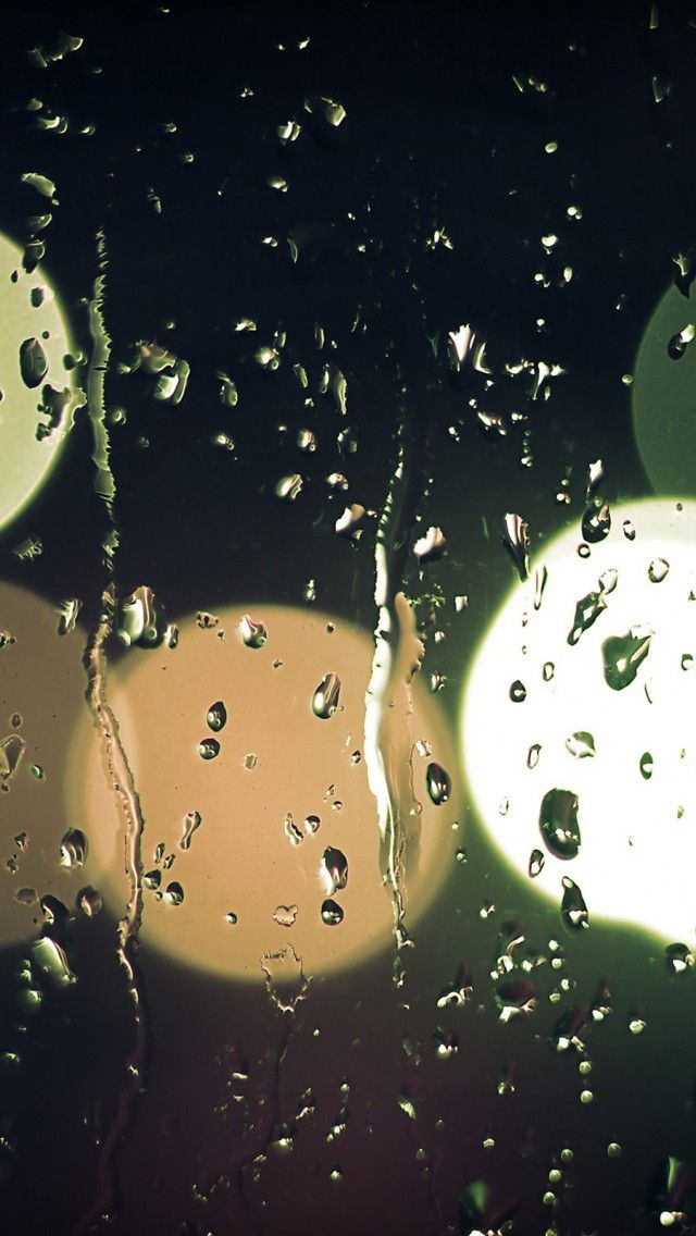 Raindrops On Glass iPhone 5s Wallpaper Nature iphone wallpaper