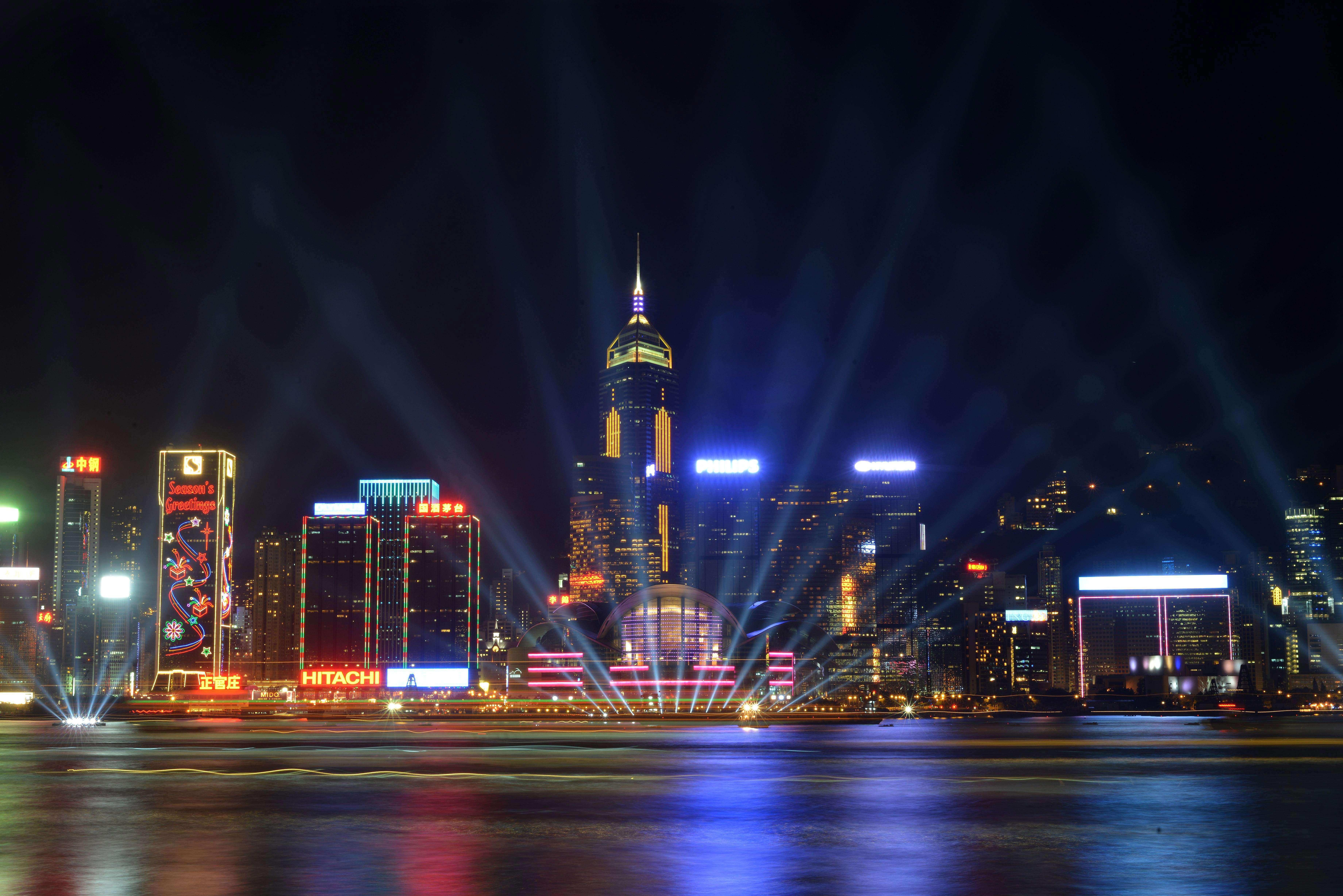 Man Made Hong Kong 4k Ultra HD Wallpaper
