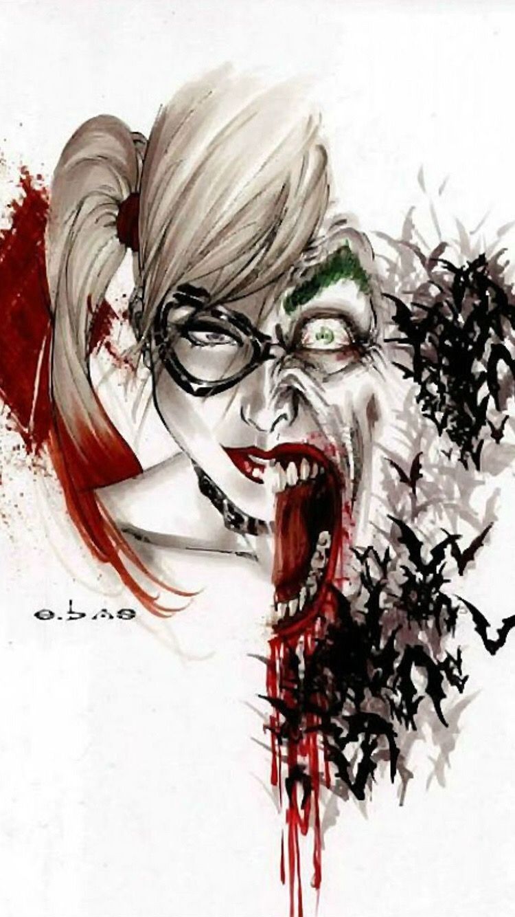 Wallpaper Joker Et Harley Quinn Elegant And