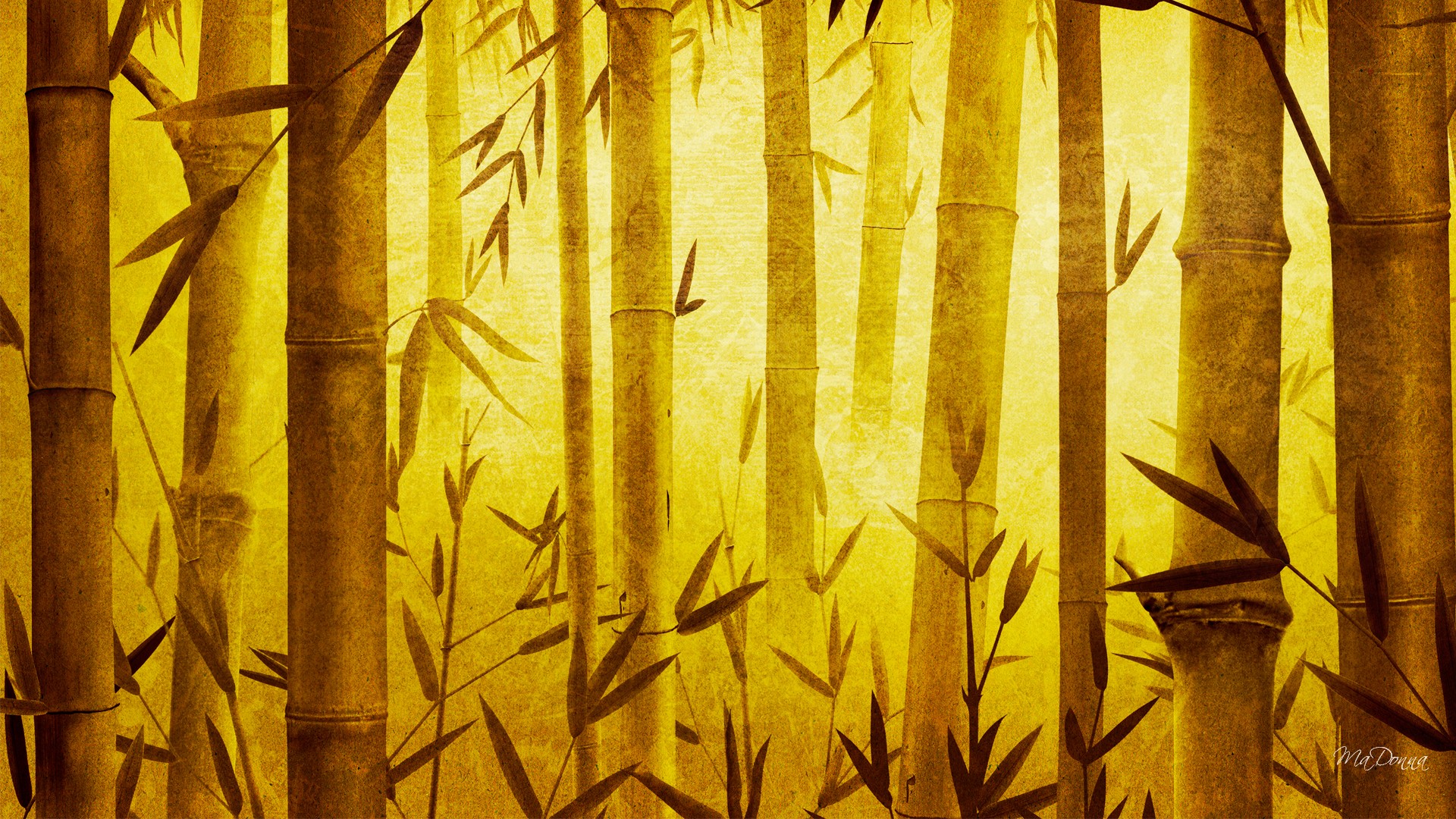 Description Bamboo Art Wallpaper HD