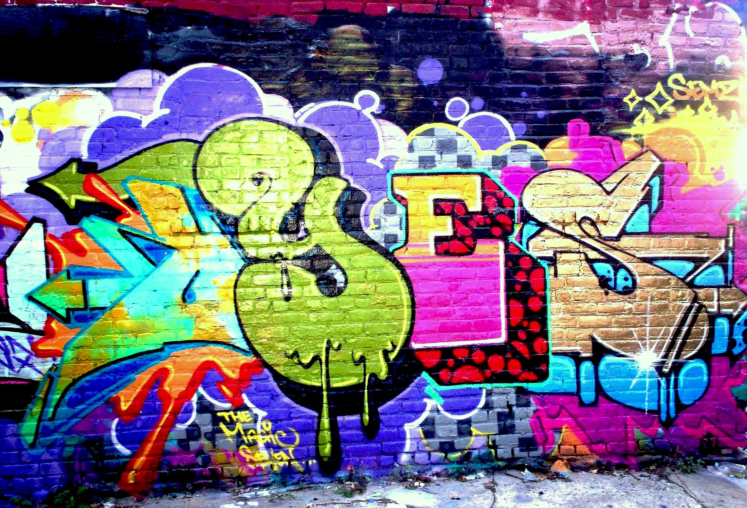Graffiti Computer Wallpaper Desktop Background Id