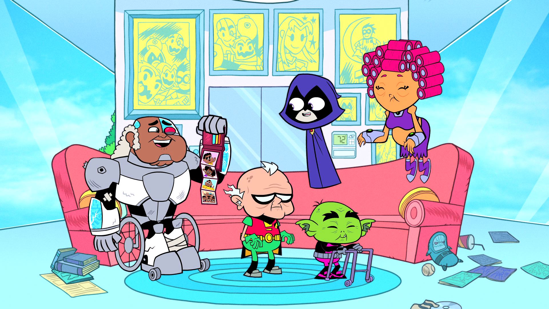 Teen Titans Go Salty Codgers Clip And Image
