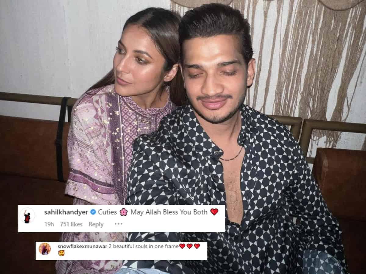Munawar Faruqui Shehnaaz Gill S Pics Go Viral Fans Say Mashallah