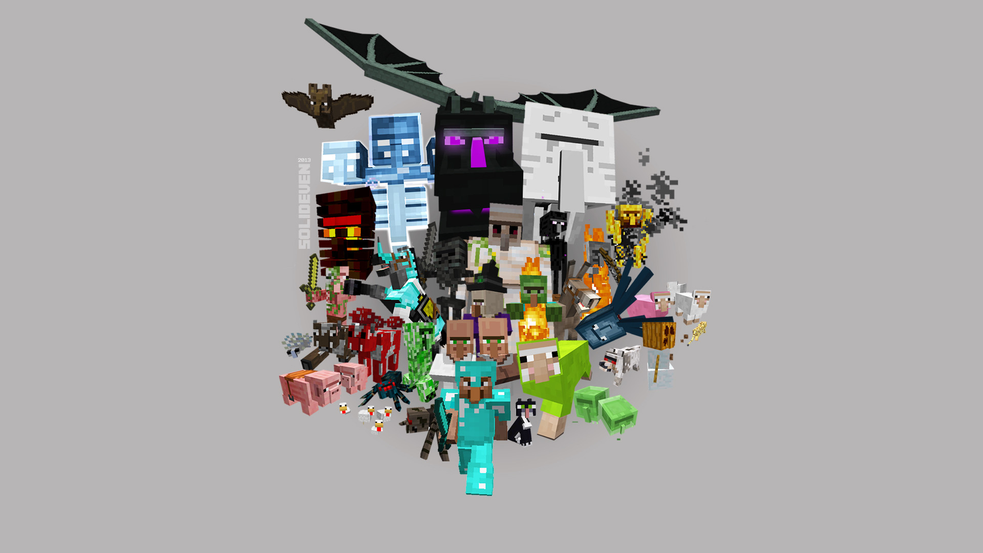 Villager Universe Minecraft Wallpaper 1080p Other Fan Art