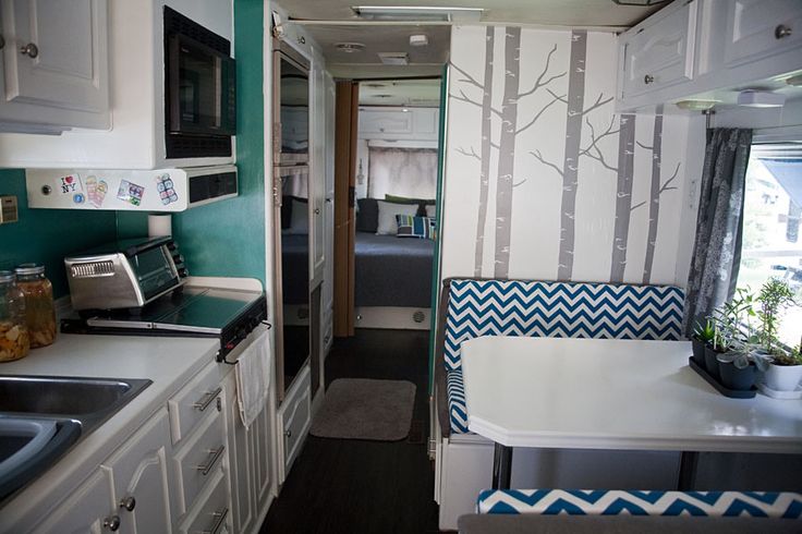 Motorhome Interior Remodel Rv Living Awesome