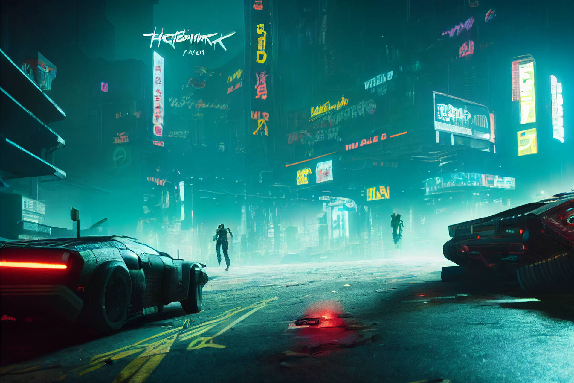 Cyberpunk Desktop Wallpaper