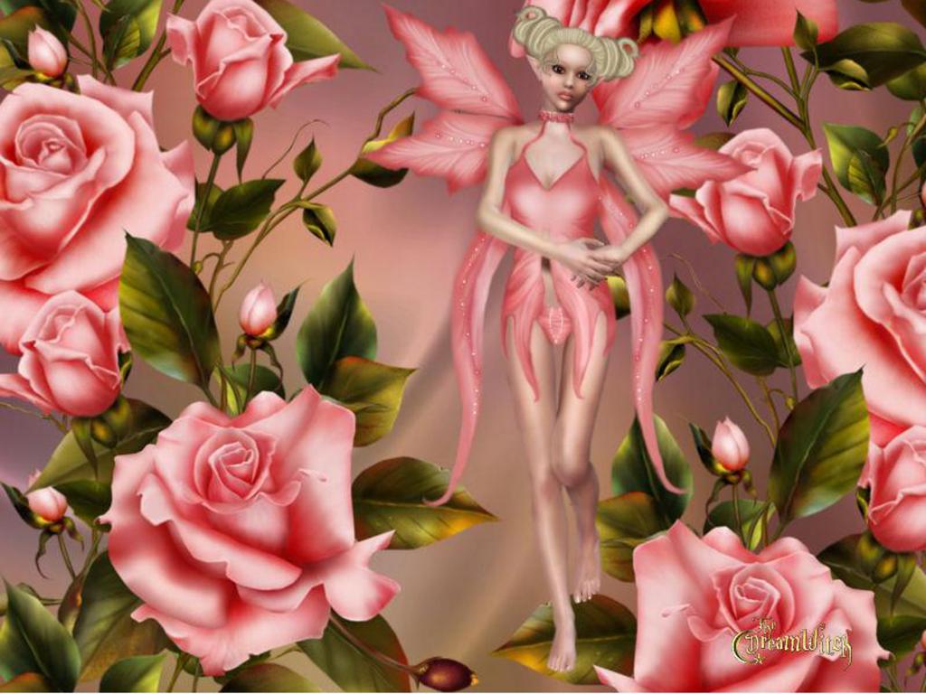 Pink Barbie Fairy Background Wallpaper Here You Can See